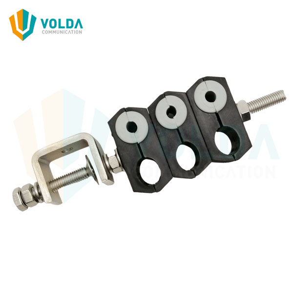 Power Fiber Optic Cable Clamp 7mm and 14mm