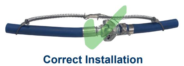 thumbnail image 2 of Whip Check Cable For Air Compressor Hoses, Fits 1.5 To 3 Inch Diameter, Safety Cable 2 of 2