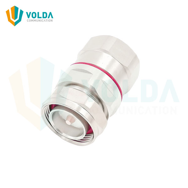 Conector macho DIN 7/16 para 7/8 ″ AVA5-50 flexível instalado em campo