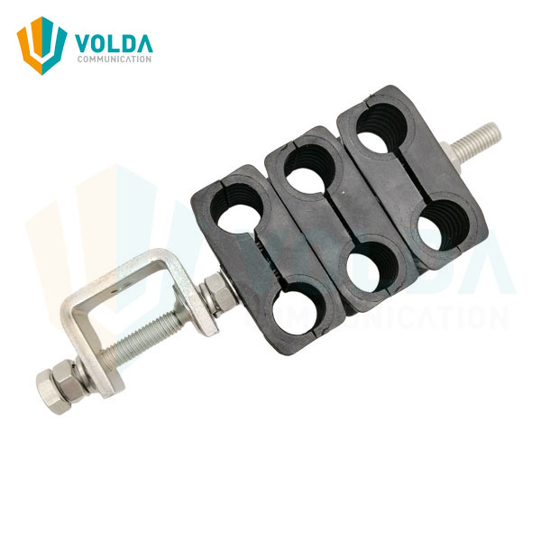Outdoor Stainless Steel Cable Clamp for 1/2 inch Feeder