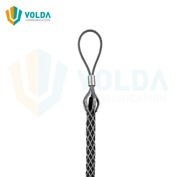 Flexible Eye Closed Mesh Steel Wire Pulling Grip