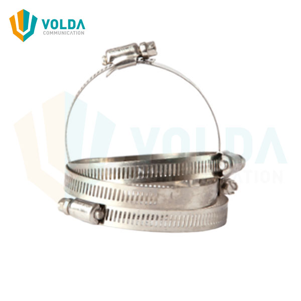 Stainless Steel Hose Clamp w/ 5/16″ Bolt Head