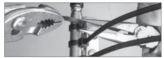 Standard-Erdungskit für 1/4 "und 3/8" gewelltes und geflochtenes Koaxialkabel